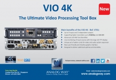 VIO 4K - The Ultimate Video Processing Tool Box - Septembre 2015